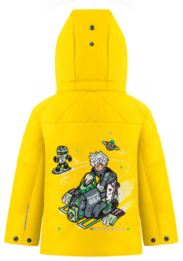 detail Dětská bunda Poivre Blanc W22-0900-BBBY/A Ski Jacket Cyber Yellow