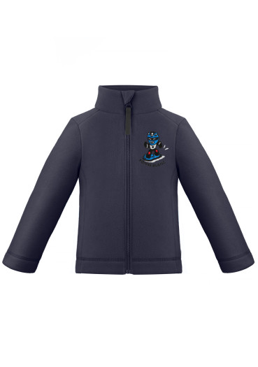 detail Dětská mikina Poivre Blanc W22-1510-BBBY/A Micro Fleece Gothic Blue