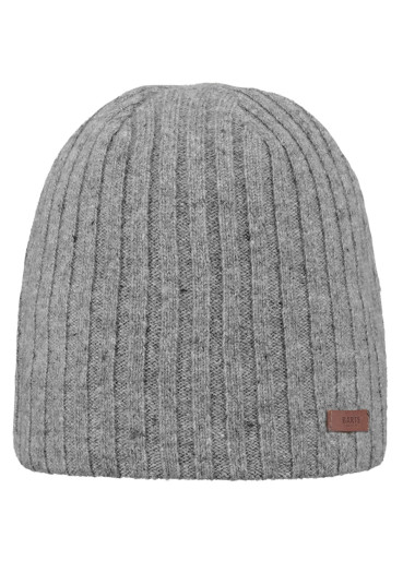 detail Pánská čepice Barts Haakon Beanie Heather Grey