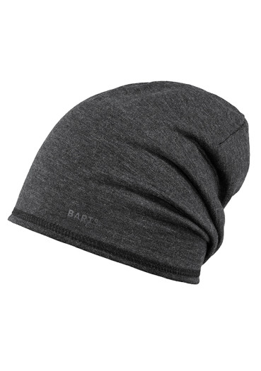 detail Pánská čepice Barts Merino Beanie Dark Heather
