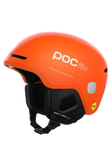 detail Dětská lyžařská helma POC POCito Obex MIPS Fluo Orange