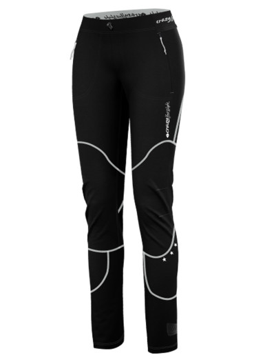 detail Dámské kalhoty Crazy Oxygen Black White