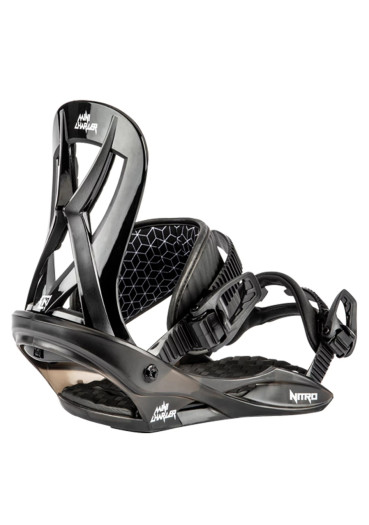 detail Juniorské vázání na snowboard Nitro Mini Charger Black