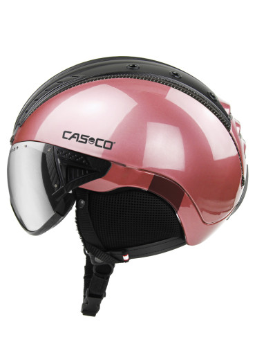 detail Casco SP-2 Carbonic Visor Black-Rose