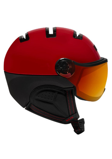 detail Lyžařská helma Kask She00062 Visor Piuma Montecarlo