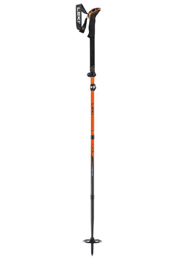 detail Leki Sherpa FX Carbon Strong, orange-denimblue 120-140