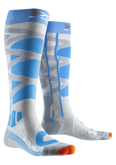 detail X-SOCKS® Ski Control 4.0 Wmn G160 Grey Melange/Turquoise