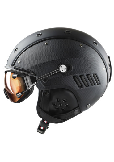 detail Sjezdová helma Casco SP-4 Black Structure