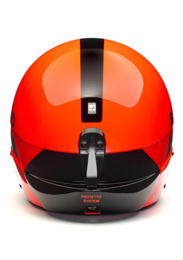 detail Helma Briko Vulcano Fis 6.8 Multi Impact - Shiny Orange-Black