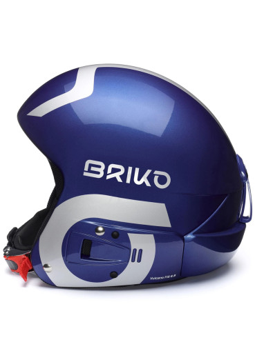 detail Helma Briko Vulcano Fis 6.8 Multi Impact - Shiny Metallic Blue-Silver