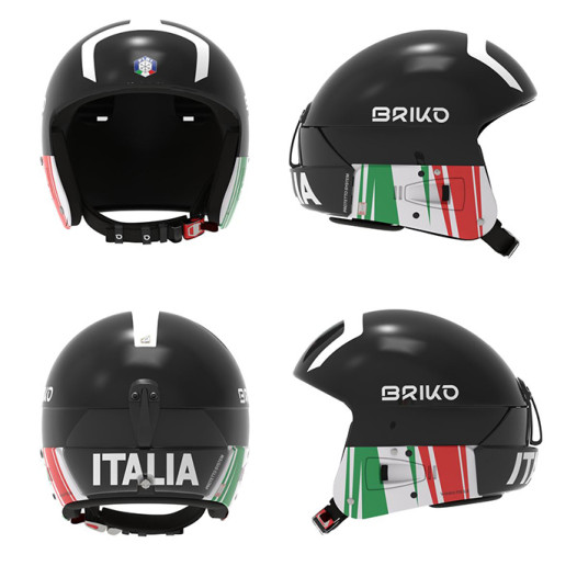 detail Helma Briko Vulcano Fis 6.8 Epp - Fisi - Shiny Black-White