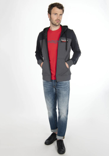detail Pánská mikina Stöckli Hoody HE WRT antracit