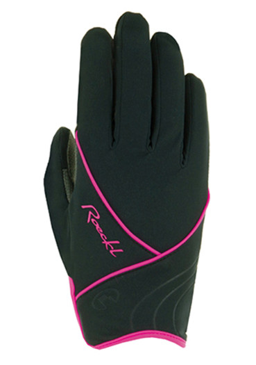 detail Roeckl Elena 2 black/pink