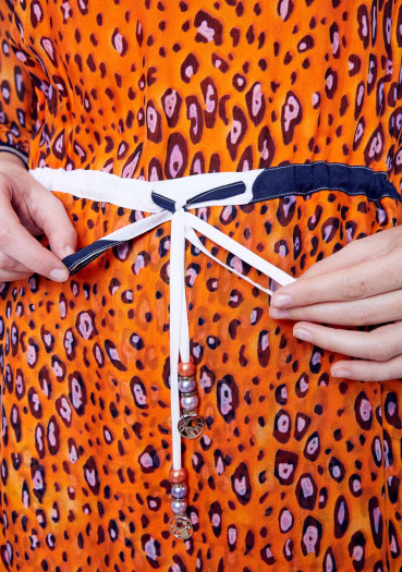 detail Dámské šaty Sportalm Giant Orange