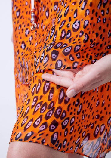 detail Dámské šaty Sportalm Giant Orange