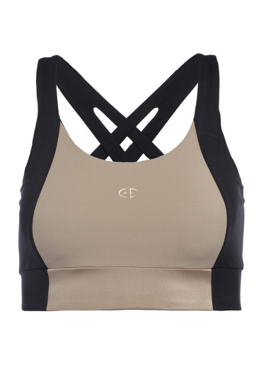 detail Dámská podprsenka Goldbergh East End Bra Black Sandstone