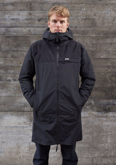 detail POC Mentor Coat Uranium Black