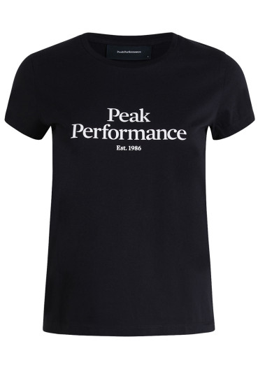 detail Dámské triko Peak Performance W Original Tee Black