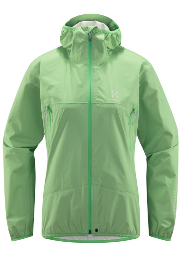 detail Dámská bunda Haglöfs 605235-5LL L.I.M PROOF Jkt W světle zelená