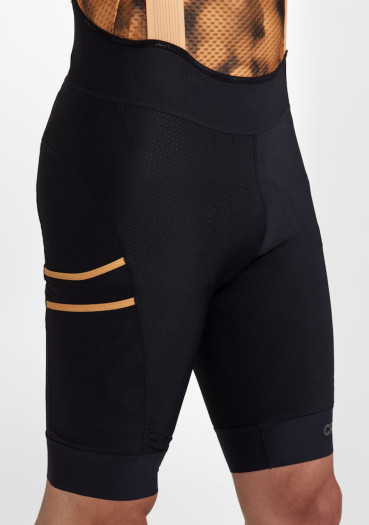 detail Pánské cyklistické bibšortky Craft 1913178-999574 Pro Gravel Bib Shorts M
