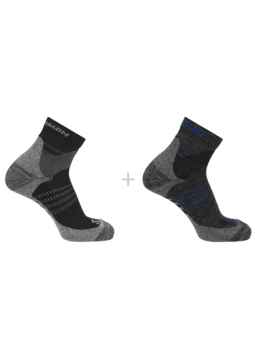 detail Ponožky Salomon X ULTRA ACCESS QUARTER 2- ANTHRA