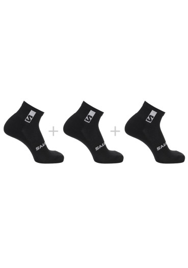 detail Ponožky Salomon EVERYDAY ANKLE 3-PACK BLACK/BLAC