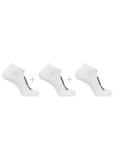 detail Ponožky Salomon EVERYDAY LOW 3-PACK WHITE/WHITE