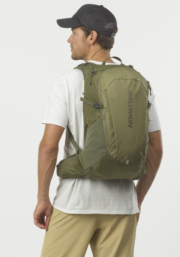 detail Turistický batoh Salomon TRAILBLAZER 30 Martini Ol/Olive Nigh/Ebo