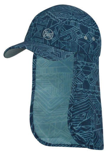 detail Dětská kšiltovka Buff 122548.779 Sahara Cap Kasai Night Blue
