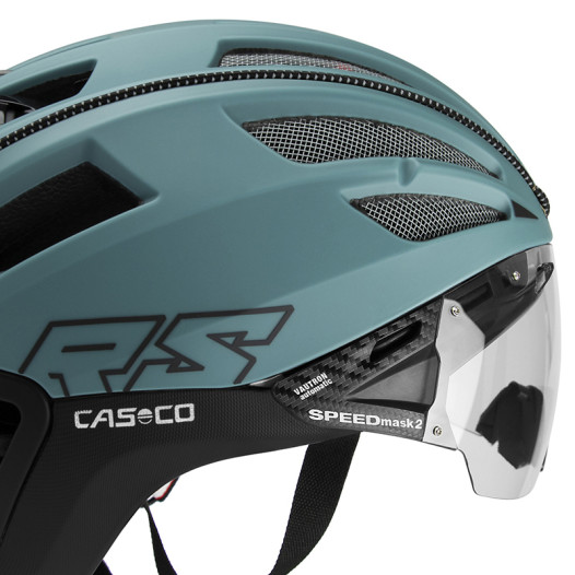 detail Cyklistická helma Casco SPEEDairo2 RS Gravel-green 2 matt