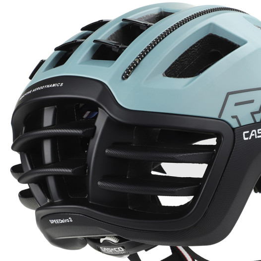 detail Cyklistická helma Casco SPEEDairo2 RS Gravel-green 2 matt