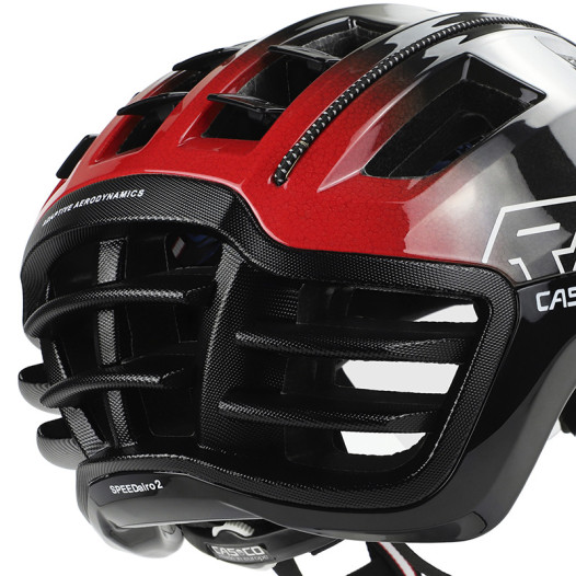 detail Cyklistická helma Casco SPEEDairo2 RS black/red