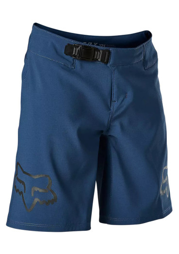 detail Dětské cyklistické kraťasy Fox Yth Defend Short Dark Indigo
