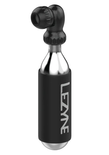 detail Pumpa Lezyne Twin Speed Drive Co2 Black/Hi Gloss + 16g
