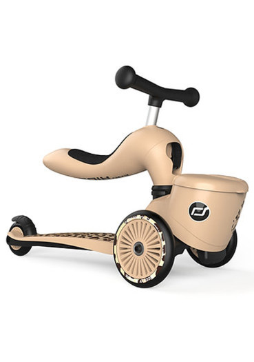detail Dětská koloběžka/odrážedlo Scootandride Highwaykick 1 Lifestyle Leopard