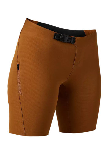 detail Dámské cyklistické kraťasy Fox W Flexair Ascnt W/ Lnr Nutmeg