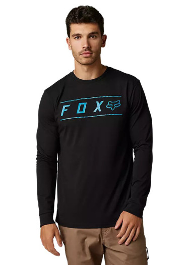 detail Fox Pinnacle Ls Tech Tee Black