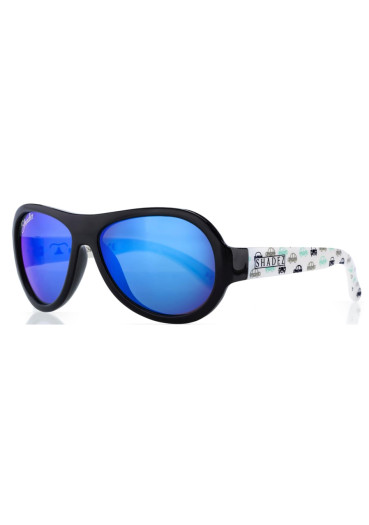 detail Dětské sluneční brýle Shadez Designers Car Print Black 3-7 let