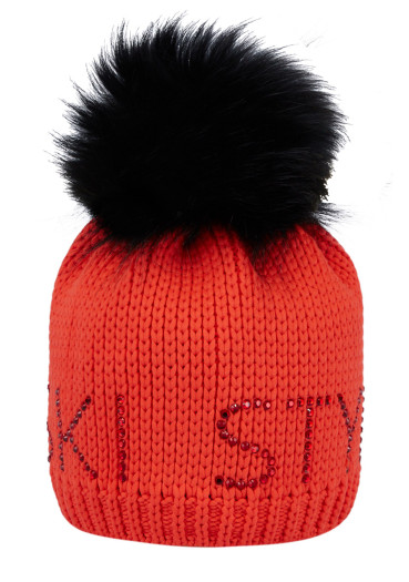 detail Dámská čepice Sportalm Ski Paprika Flame 162981283141
