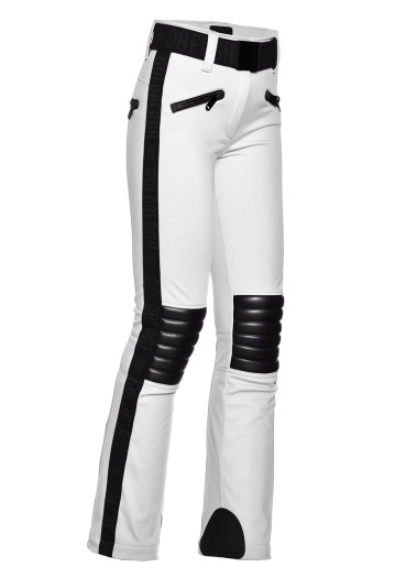 detail Dámské lyžařské kalhoty Goldbergh Rocky Ski Pants White