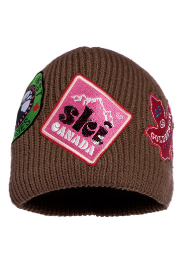 detail Dámská čepice Goldbergh Shiras Beanie Army