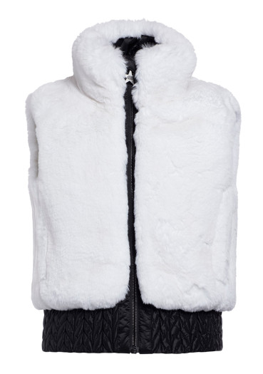 detail Dámská vesta Goldbergh Sophia Bodywarmer White