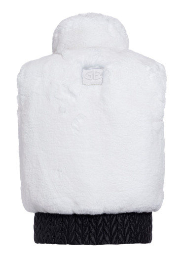 detail Dámská vesta Goldbergh Sophia Bodywarmer White