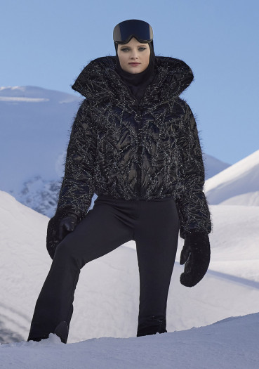 detail Dámská bunda Goldbergh Starrysky Ski Jacket Black