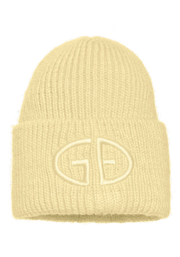 detail Dámská čepice Goldbergh Valerie Beanie Pastel Yellow