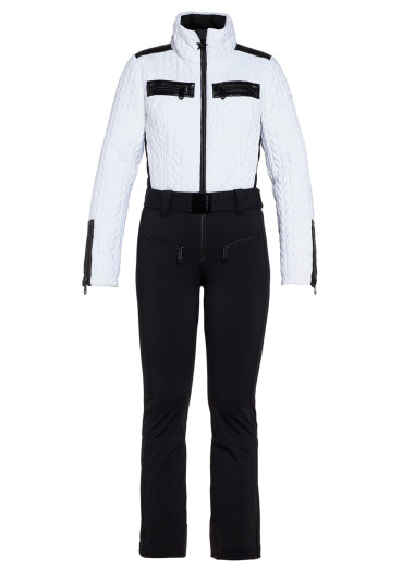 detail Dámský overal Goldbergh Vision Ski Jumpsuit Black/White