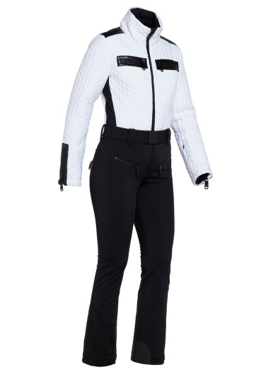 detail Dámský overal Goldbergh Vision Ski Jumpsuit Black/White