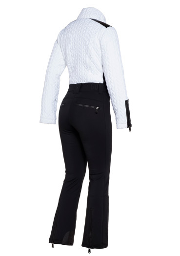 detail Dámský overal Goldbergh Vision Ski Jumpsuit Black/White
