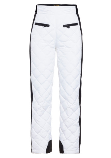 detail Dámské kalhoty Goldbergh Agnes Ski Salopette white