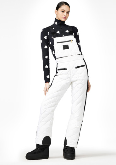 detail Dámské kalhoty Goldbergh Agnes Ski Salopette white